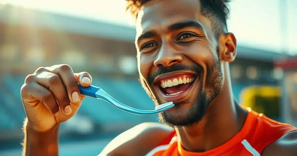 5 Fatos Surpreendentes sobre a Saúde Bucal de Atletas