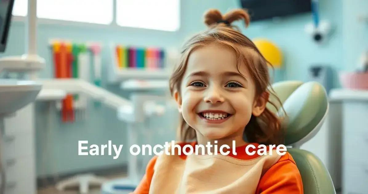 5 Razões para Cuidar da Ortodontia Desde a Infância