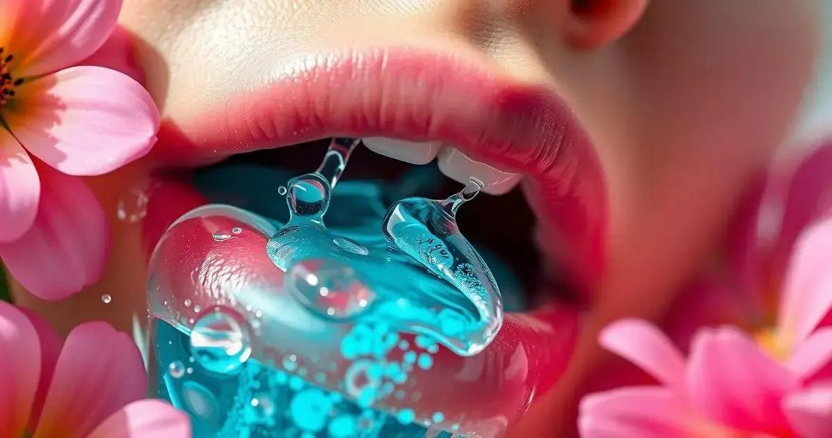 Como funciona o enxaguatório bucal para mucosite oral?