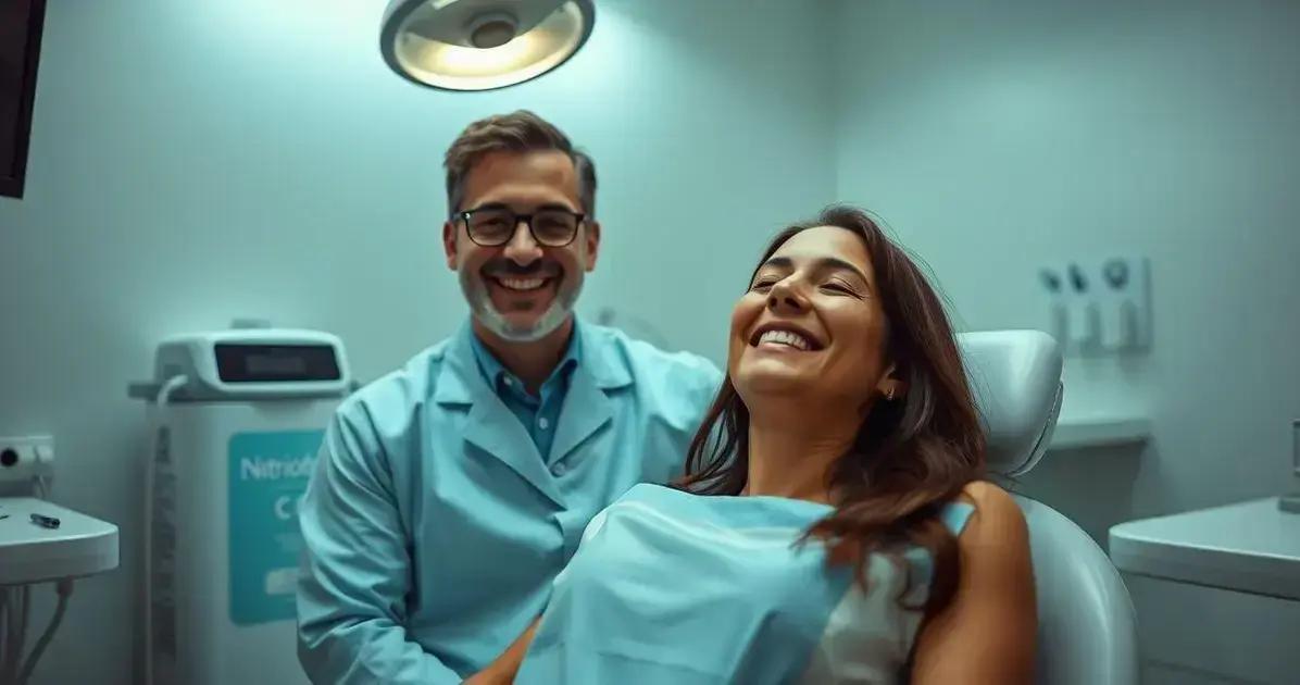 Como o óxido nitroso é utilizado na odontologia?