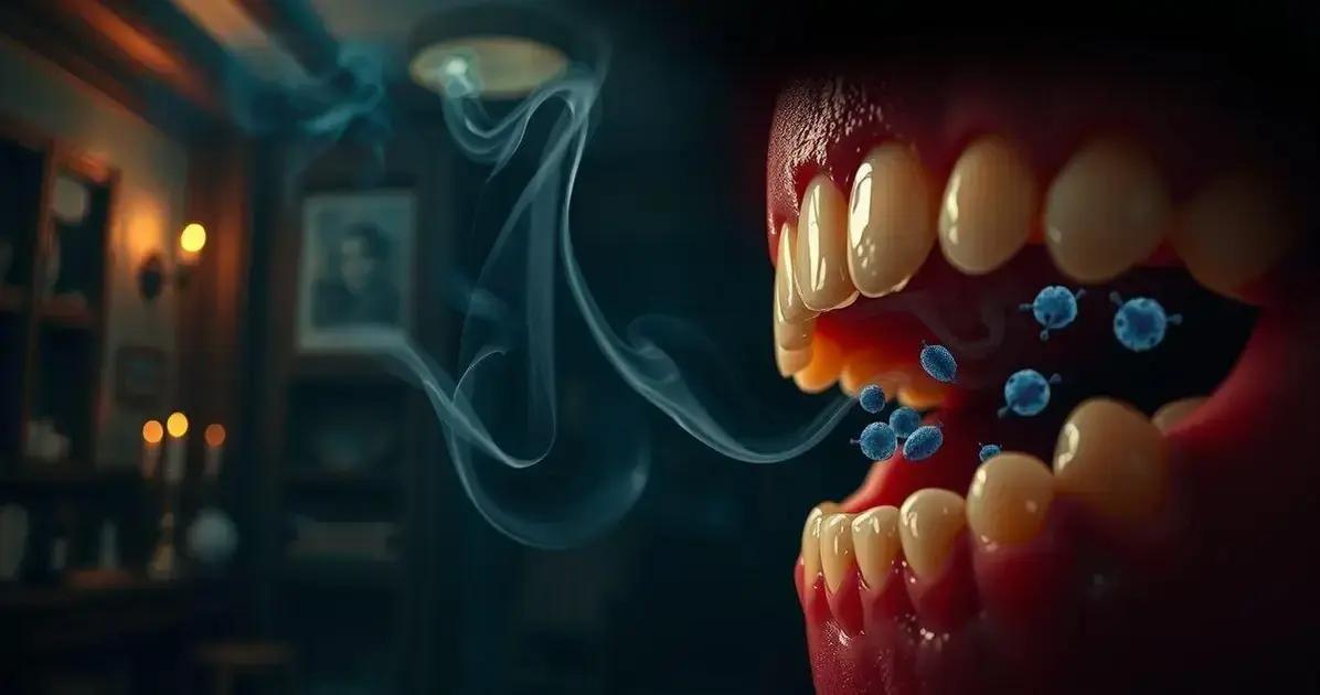 Efeitos do incenso na microbiota oral