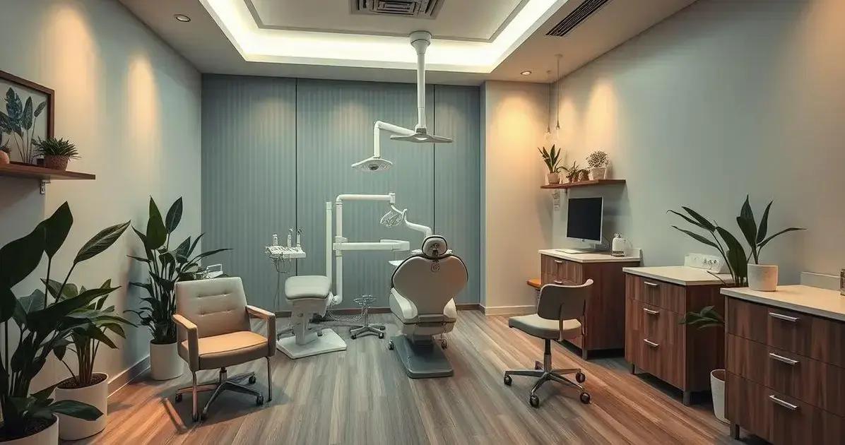 Iluminação em Diferentes Áreas da Clínica