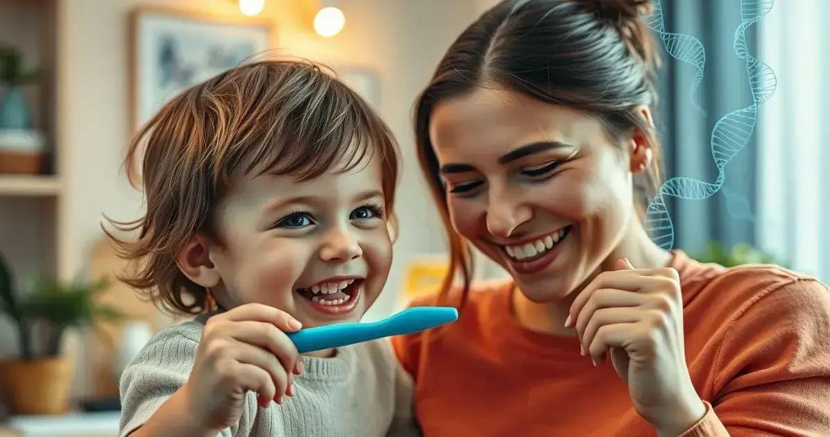 O papel da mãe na saúde dental da criança