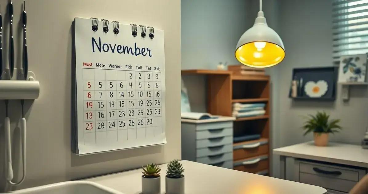 Organize sua agenda