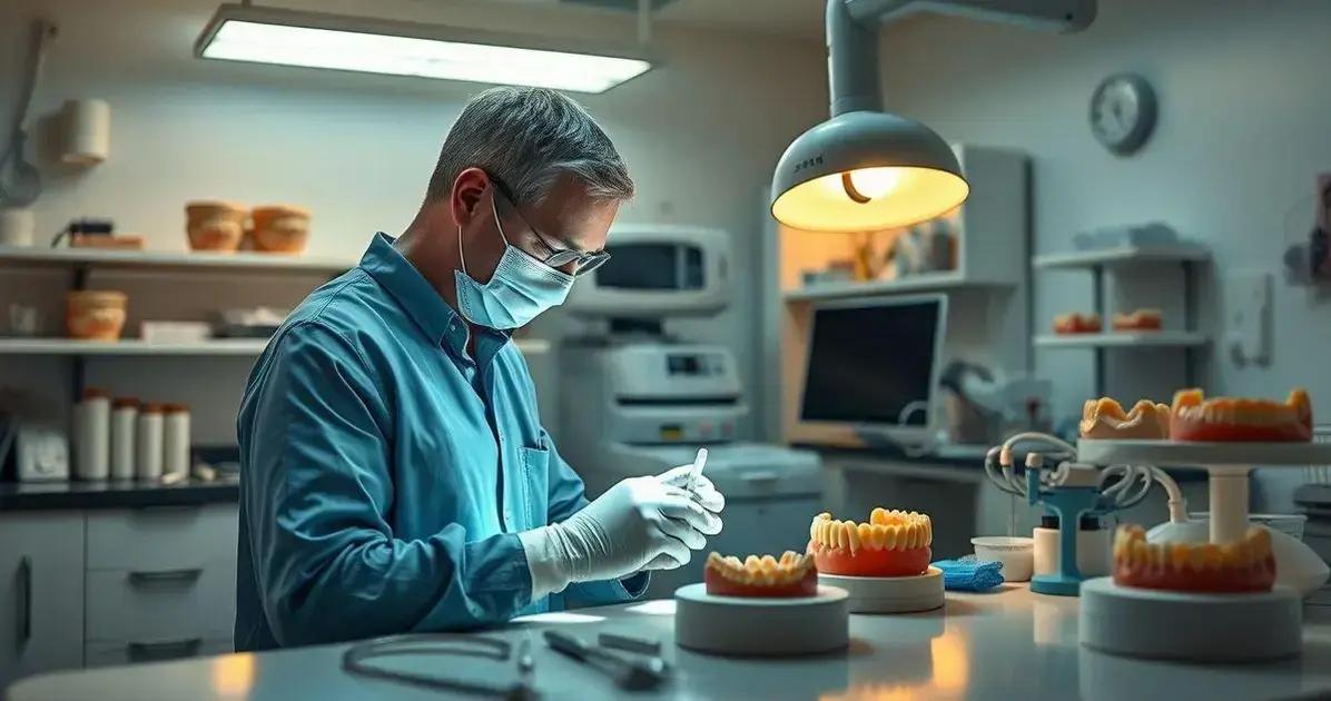 Peças confeccionadas pelo protético dentário