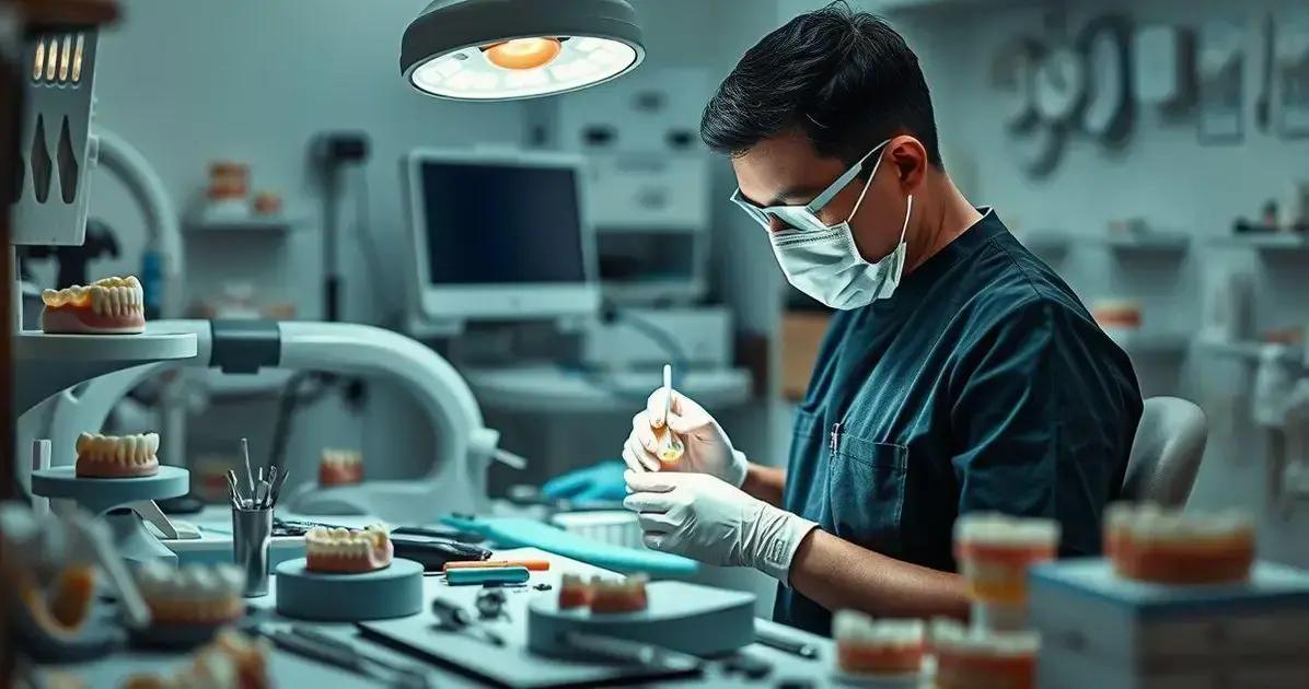 Principais funções de um protético dentário