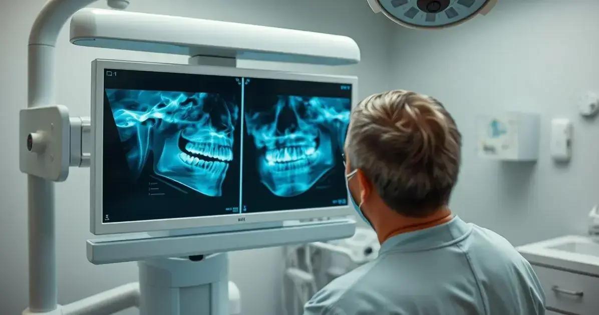 Qual a importância da radiografia panorâmica no diagnóstico?