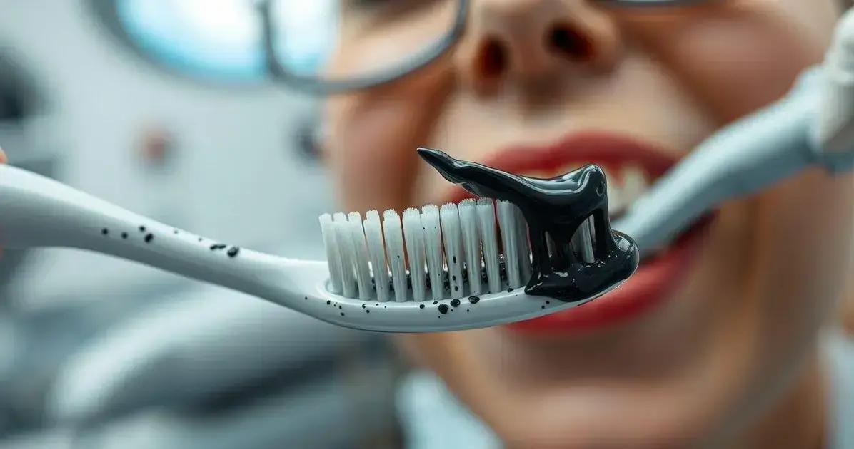 Recomendações de dentistas sobre o uso de carvão ativado