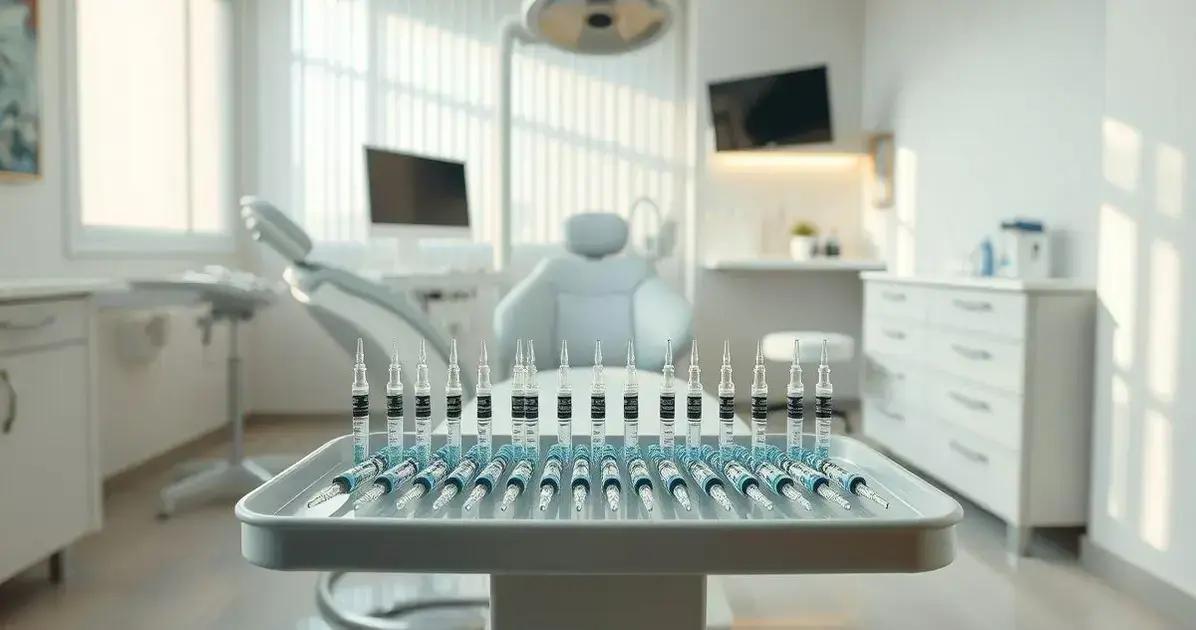 Tipos de anestesia odontológica
