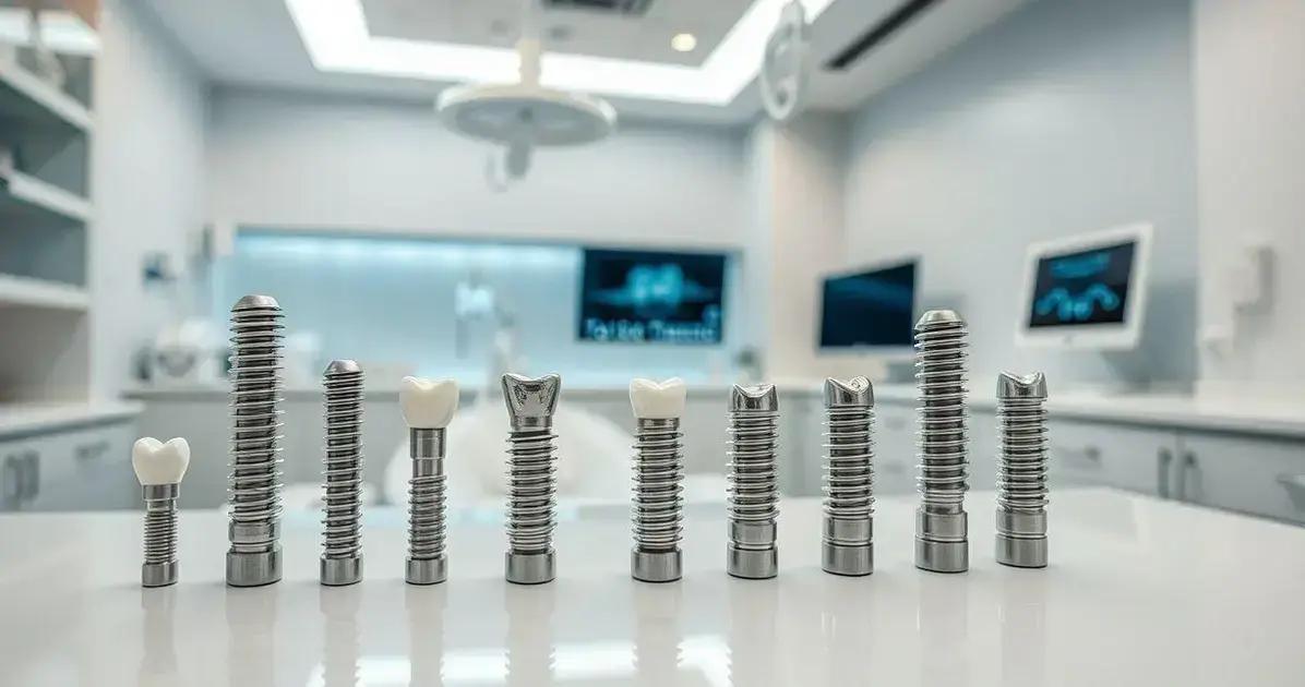 Tipos de implantes dentários