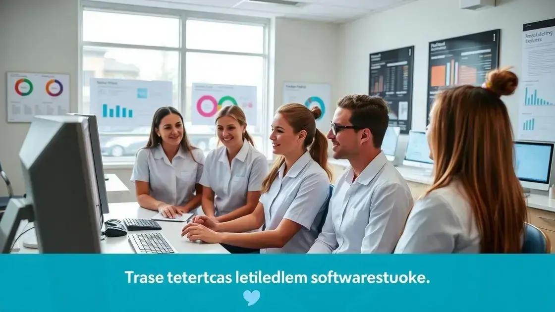 Implementação do software na clínica