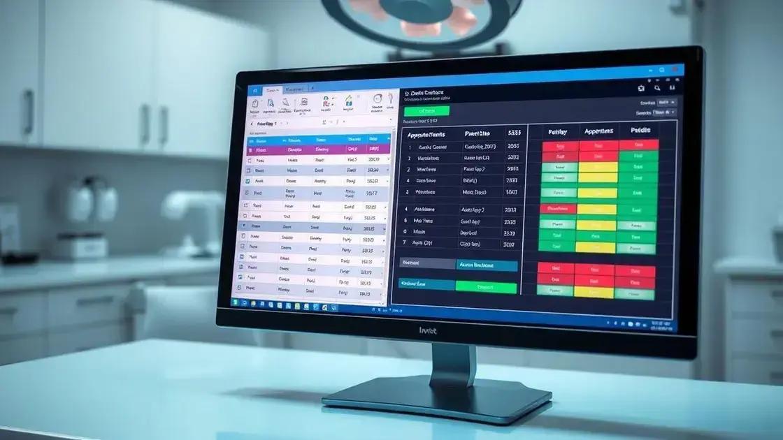 Funcionalidades essenciais do software