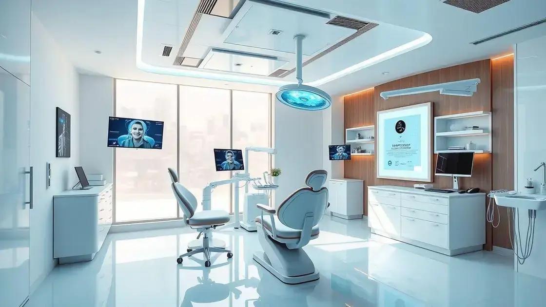 Tendências futuras na odontologia digital