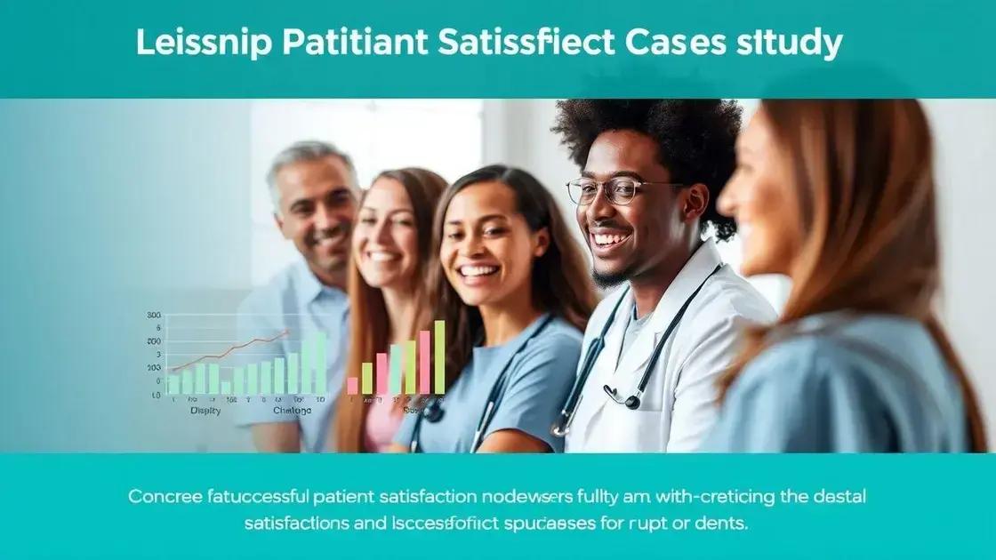 Estudos de Caso sobre Satisfação do Paciente
