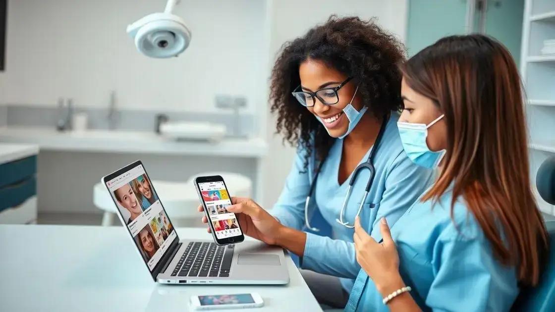 Uso de redes sociais no marketing odontológico