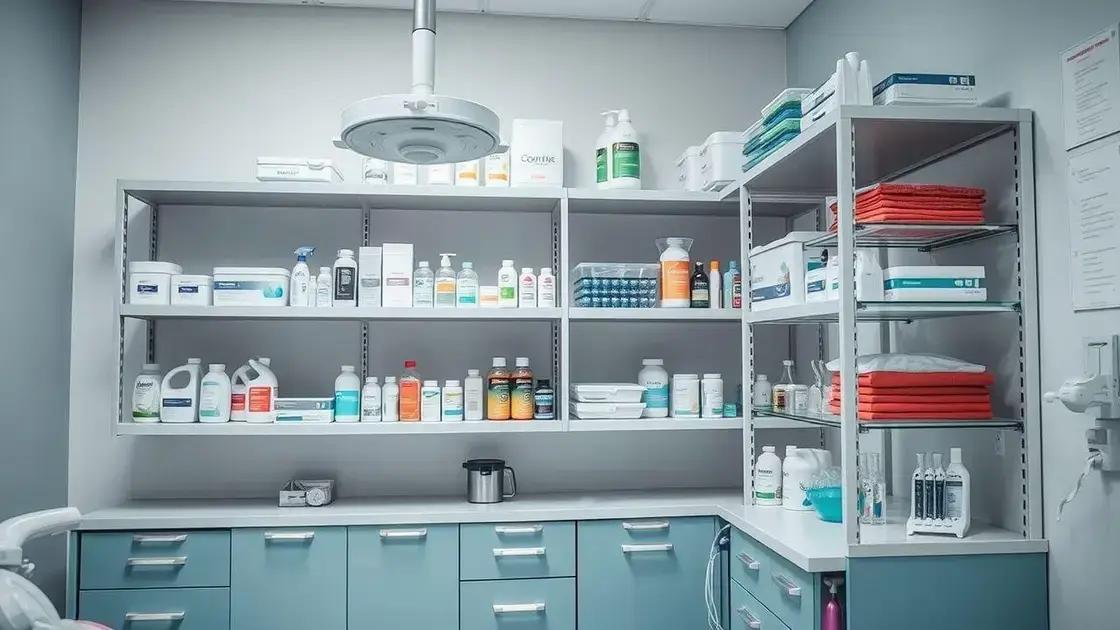 Controle de Estoque para Consultório Odontológico: Como Melhorar sua Gestão
