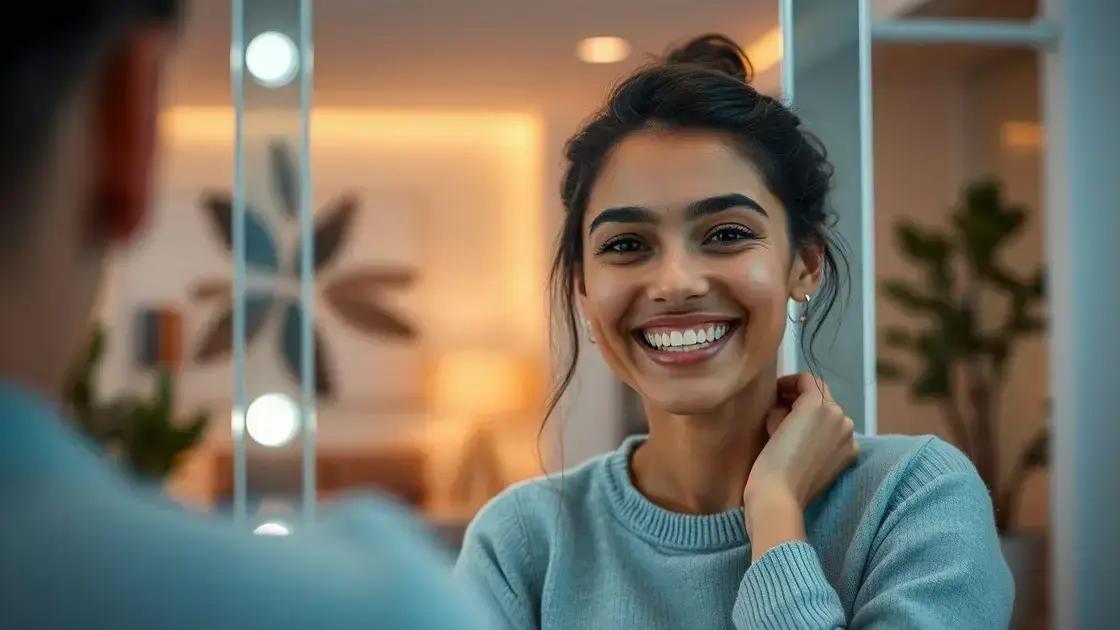 Mudanças na autoestima através do sorriso