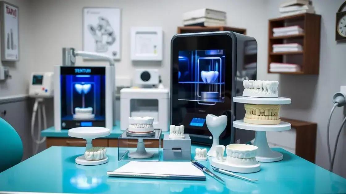 Benefícios da Impressão 3D para dentistas
