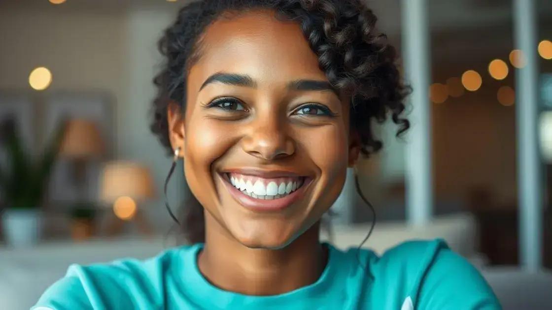 Benefícios da transformação de sorrisos