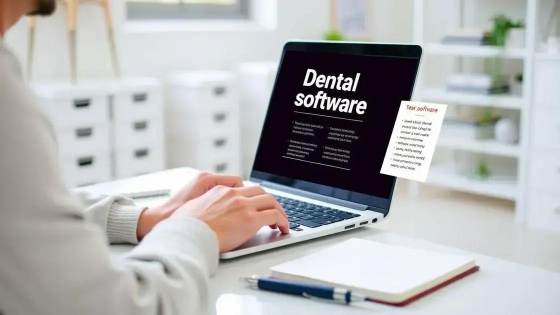 Como escolher o melhor software para odontologia