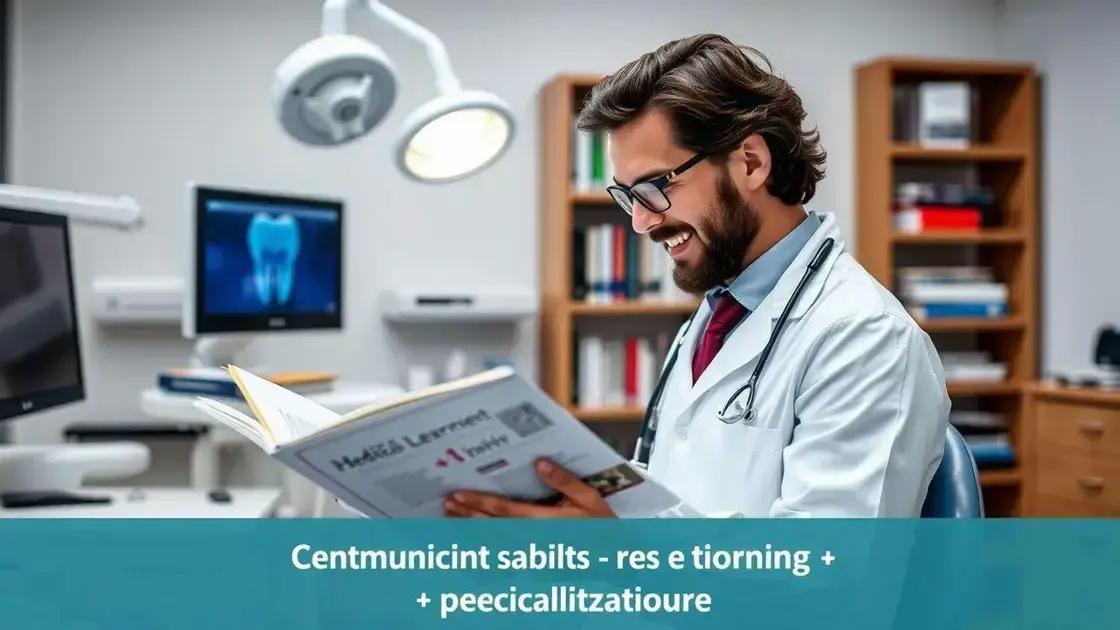 Importância da especialização e atualização constante