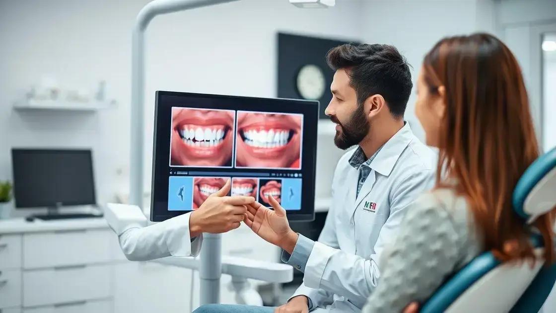 Exames de imagem e tratamento dentário